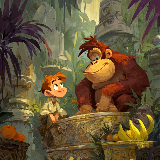 Smag af barndommens regnskov - No Frame, No Border