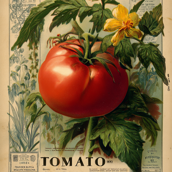 Smagen af solmoden tomat - No Frame, No Border