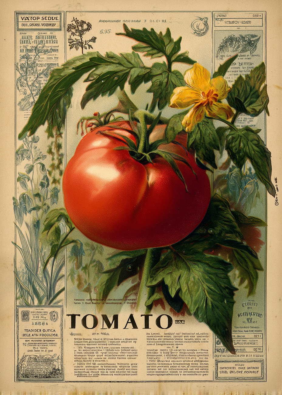 Smagen af solmoden tomat - No Frame, No Border