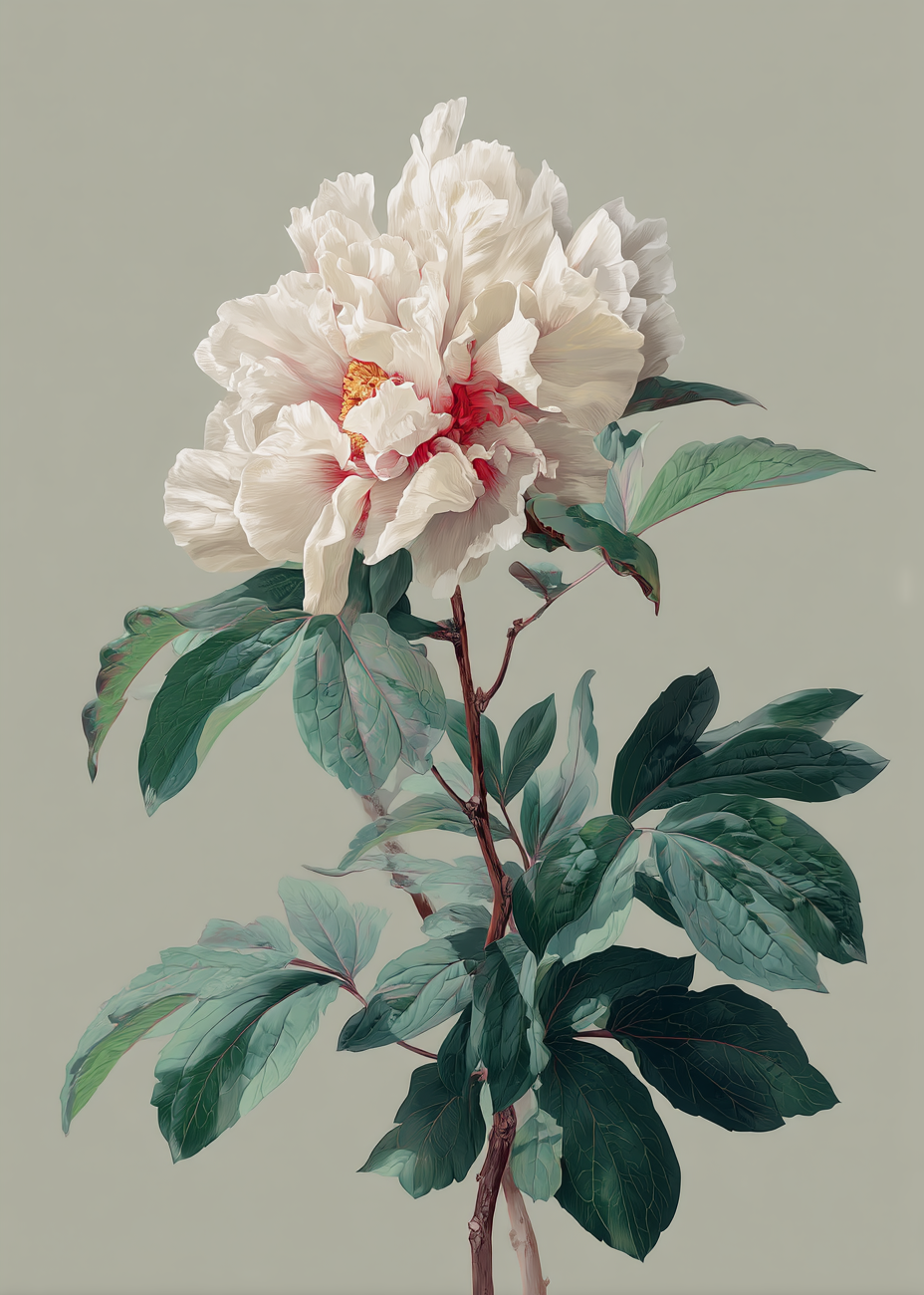 Suk fra silkeblød blomst - No Frame, No Border