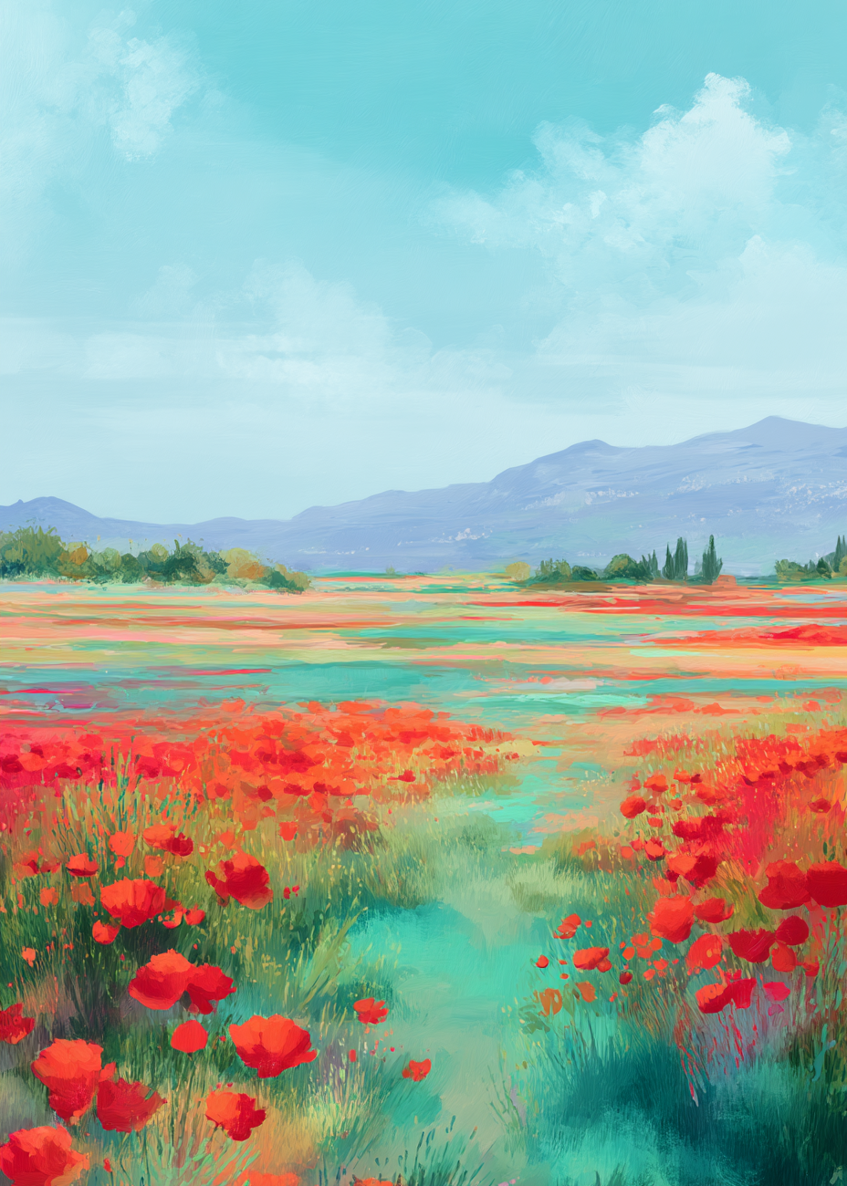 Sommerens røde sus - No Frame, No Border