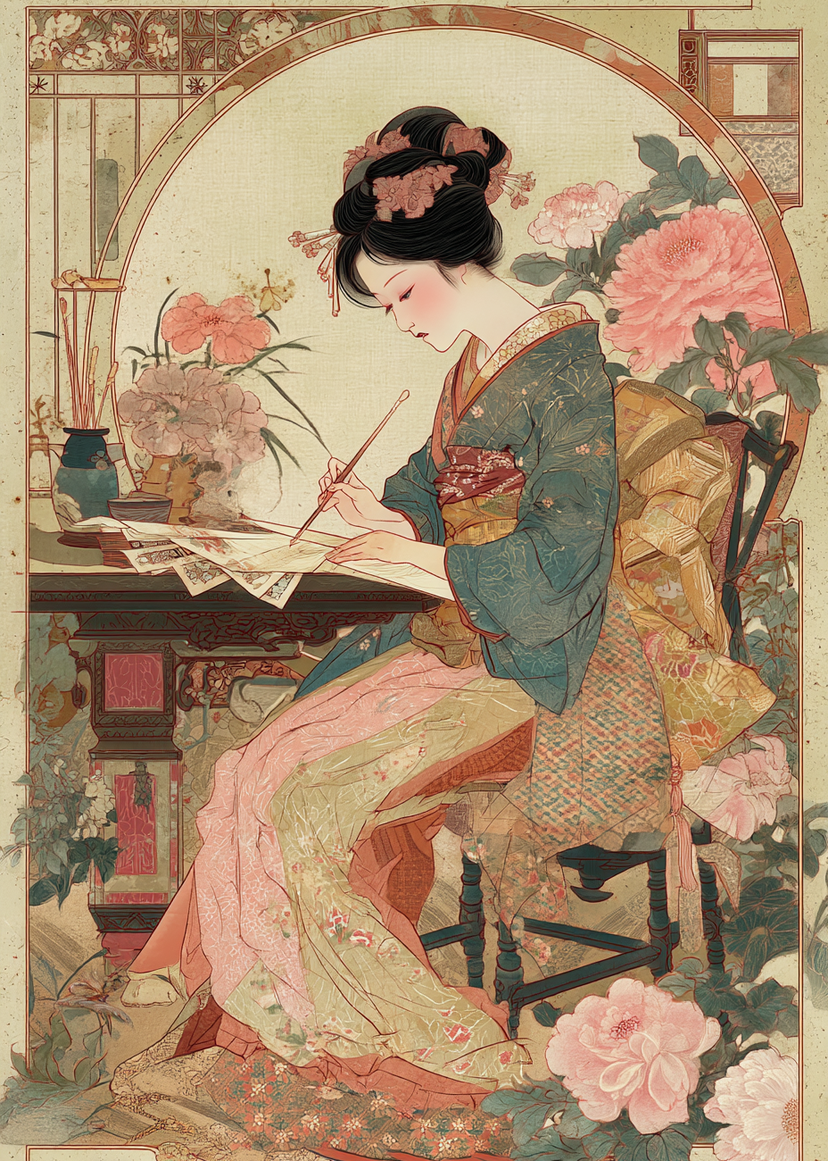 Duften af tusch og te - No Frame, No Border