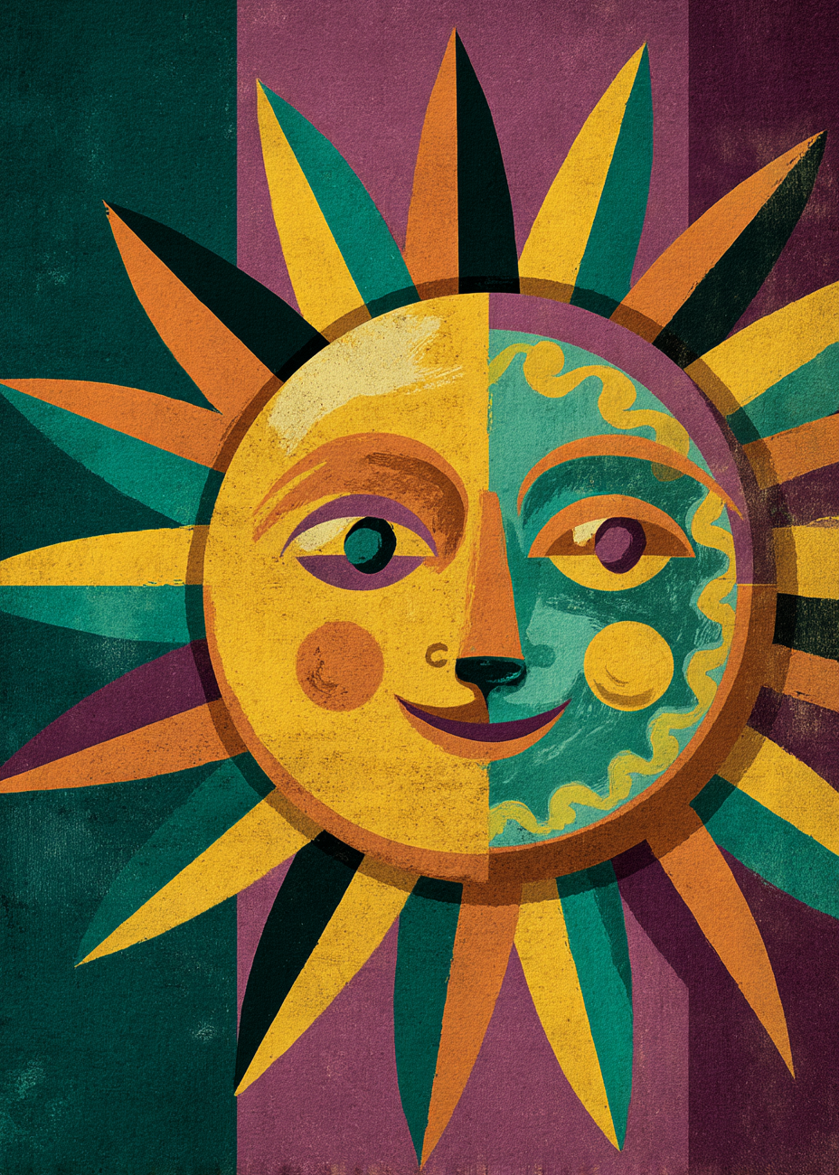 Solens lune hvisken - No Frame, No Border