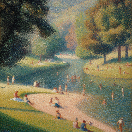 Sommerens sus i græsset - No Frame, No Border