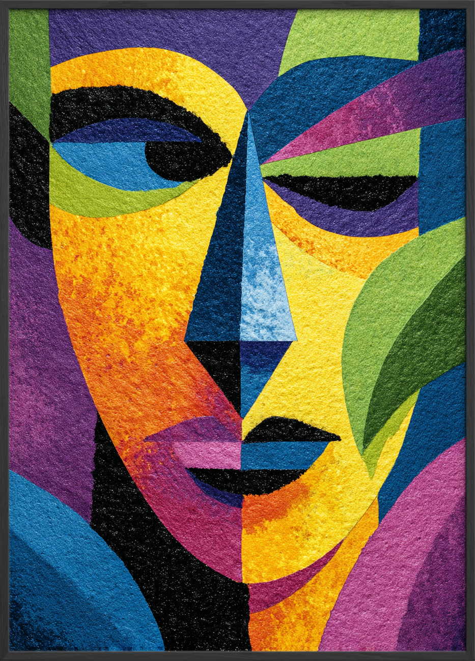 Stille hvisken af farver - Black Frame, No Border