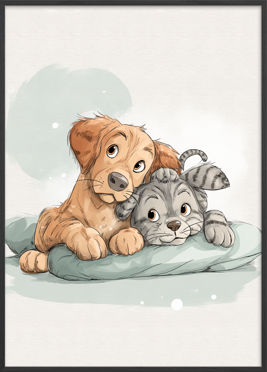 Pudens bløde hvisken - Black Frame, No Border