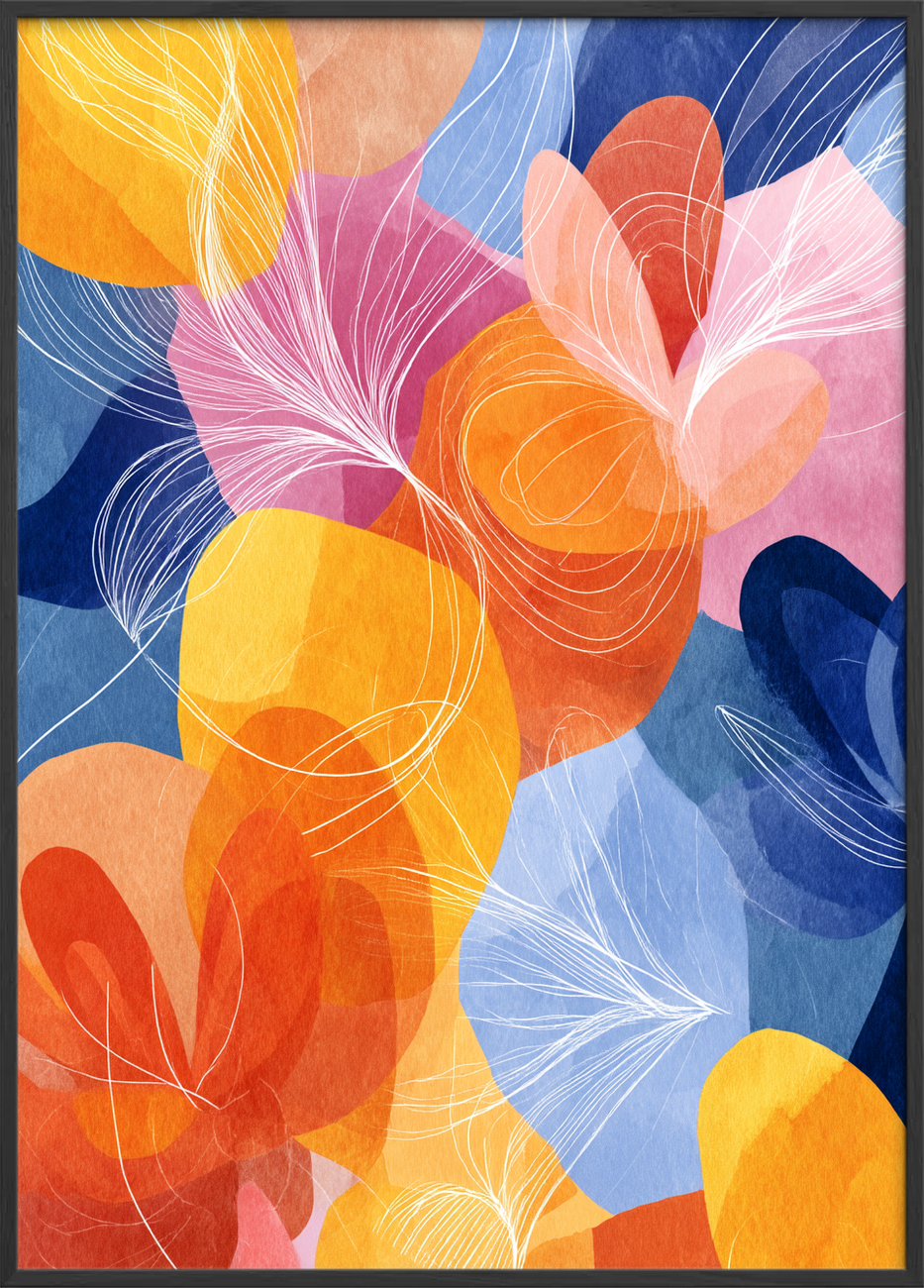 Farvesus i blødt ekko - Black Frame, No Border