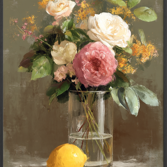 Hvisken af silke og citron - Black Frame, No Border