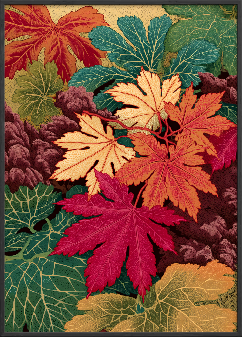 Efterårets varme knitring - Black Frame, No Border