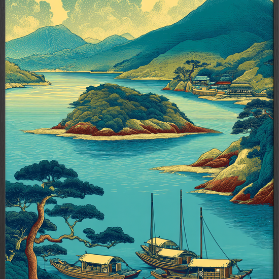 Havnens stille hjerteslag - Black Frame, No Border