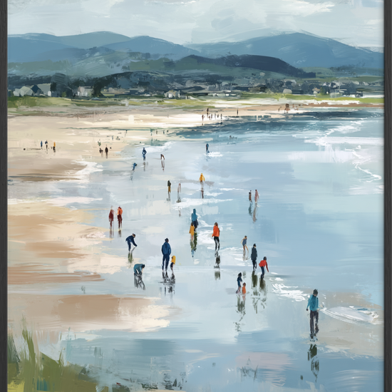 Havets stille hvisken - Black Frame, No Border