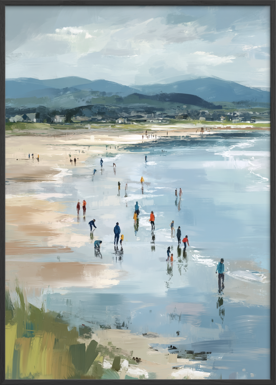 Havets stille hvisken - Black Frame, No Border