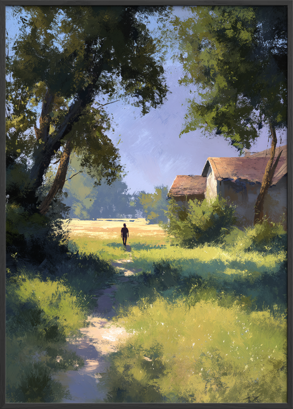 Sommervindens hvisken - Black Frame, No Border