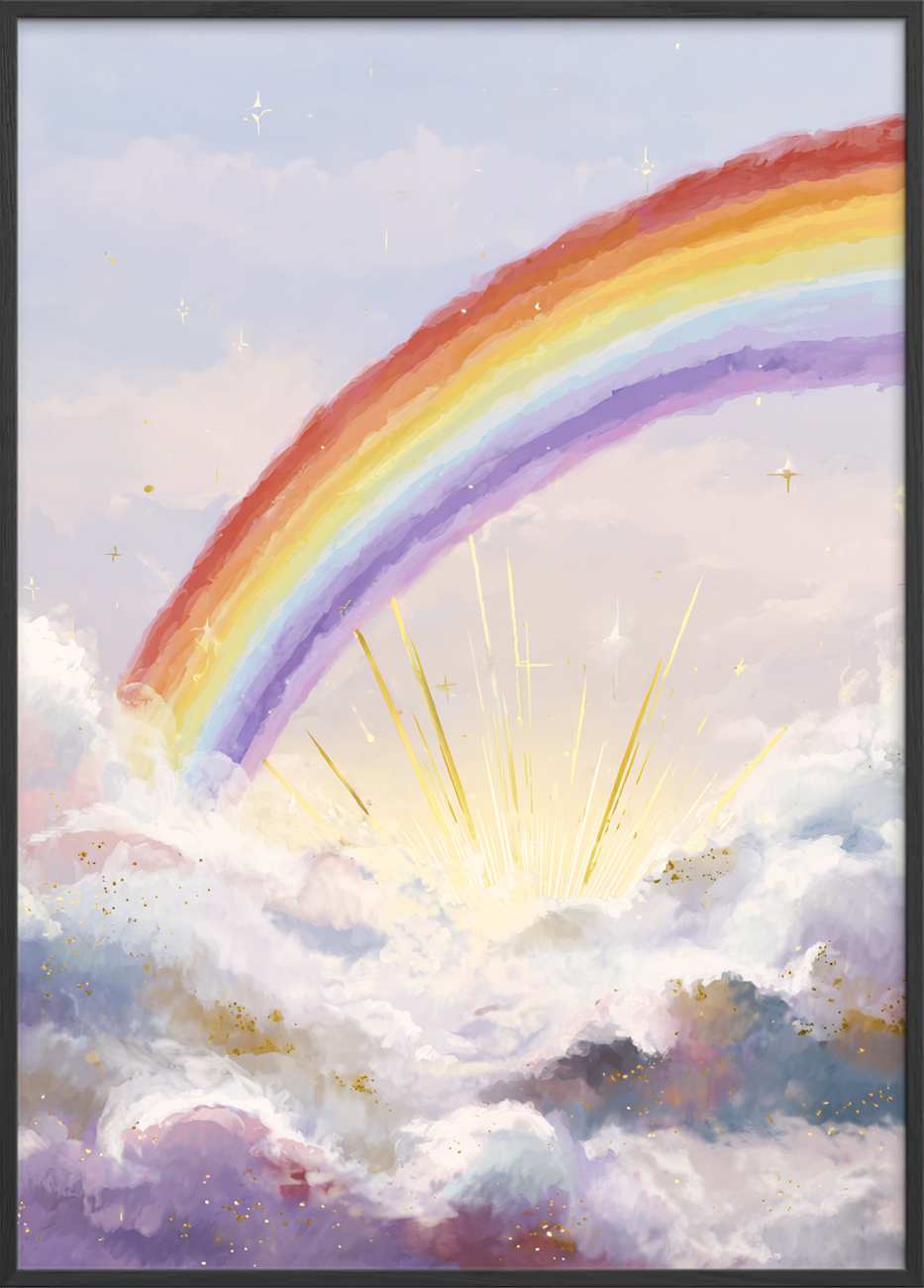 Regnbuens stille klang - Black Frame, No Border