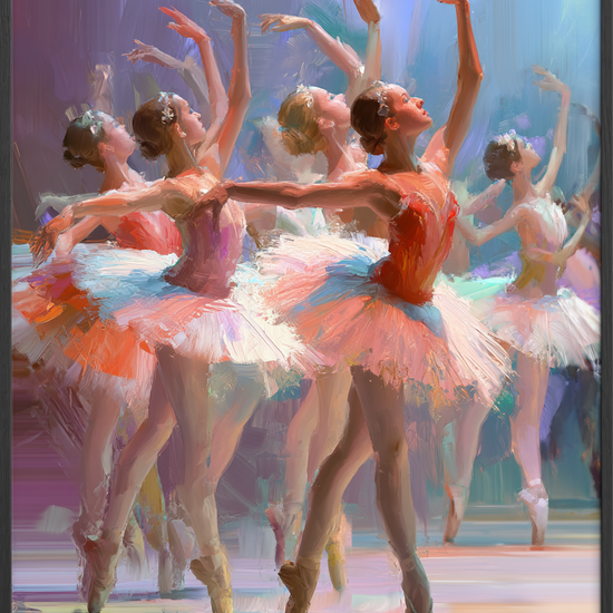 Pointeføddernes stille klang - Black Frame, No Border