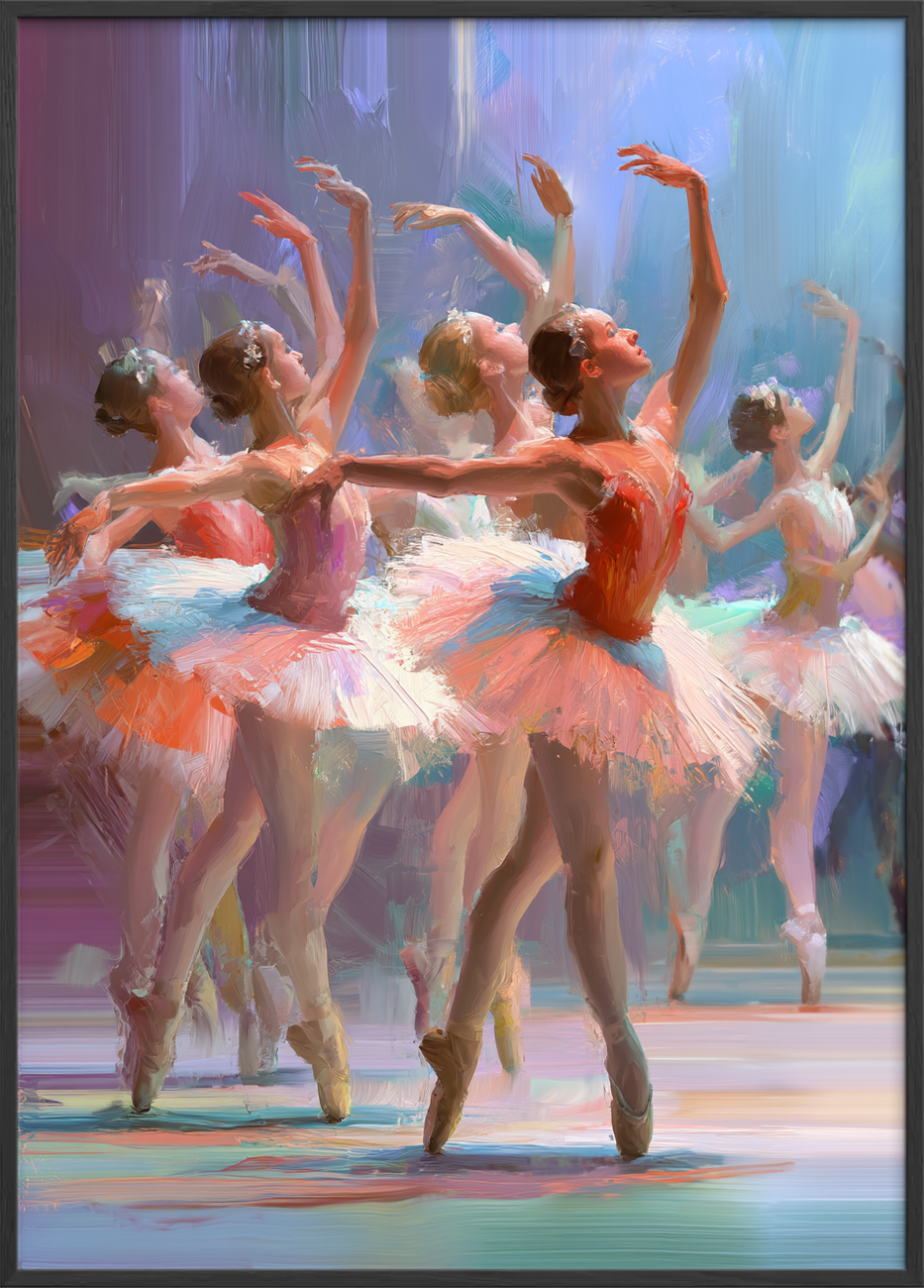 Pointeføddernes stille klang - Black Frame, No Border