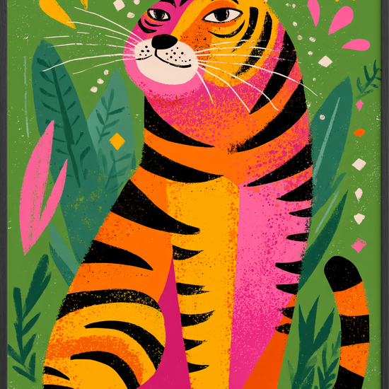 Stille brøl i farver - Black Frame, No Border