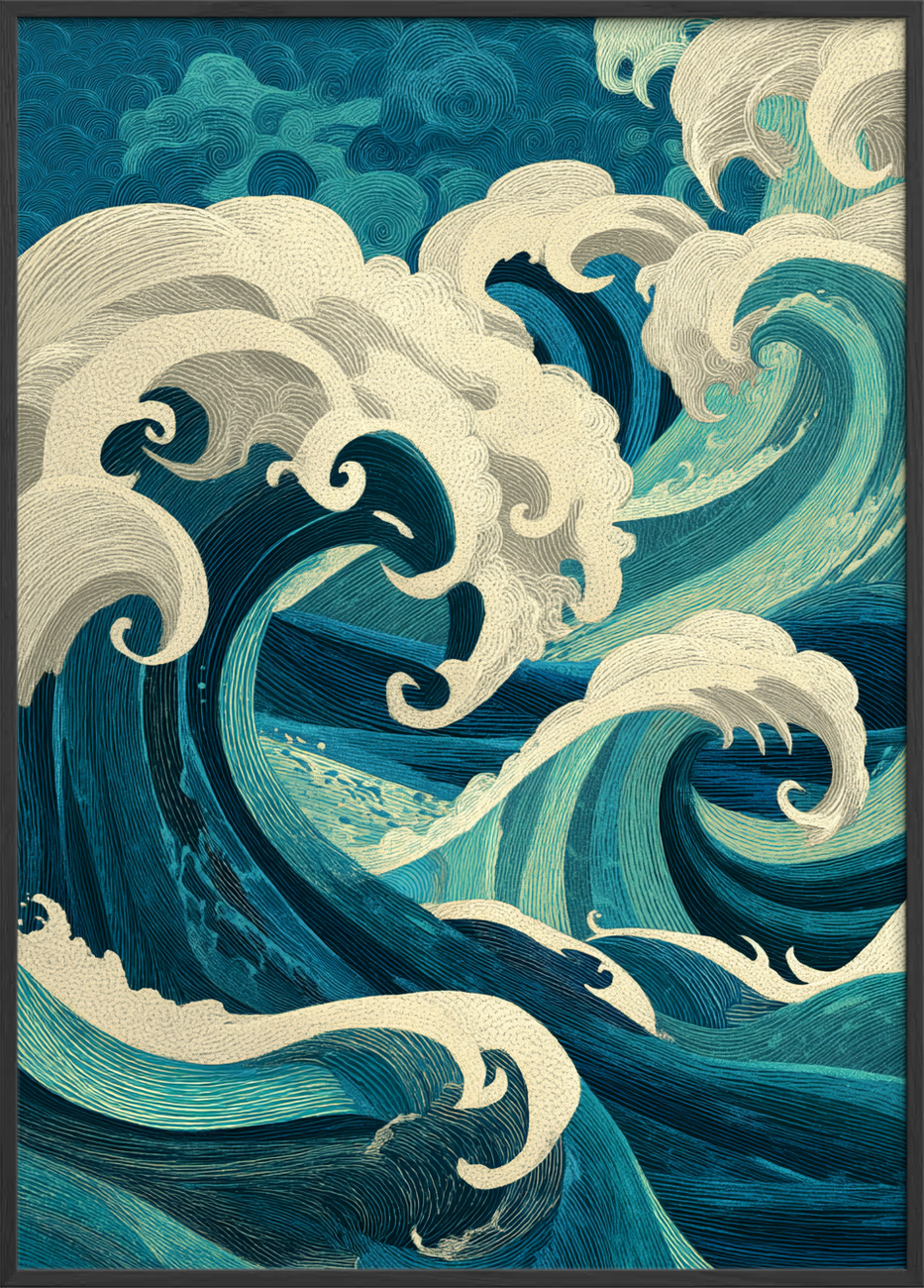 Havets hviskende klang - Black Frame, No Border