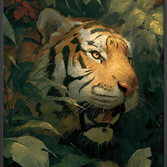 Tigerens stille hvisken - Black Frame, No Border