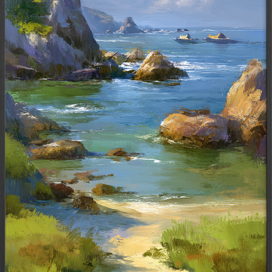 Bølgernes bløde hvisken - Black Frame, No Border