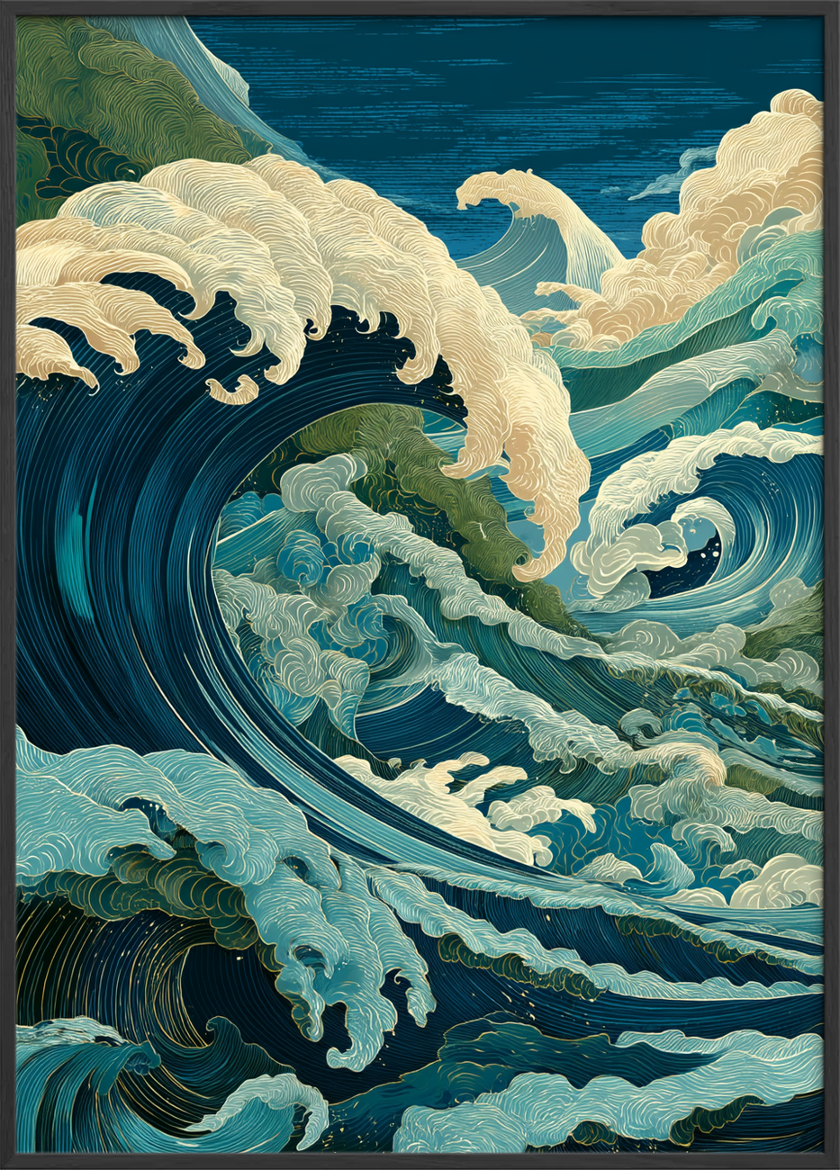 Havets hviskende brøl - Black Frame, No Border