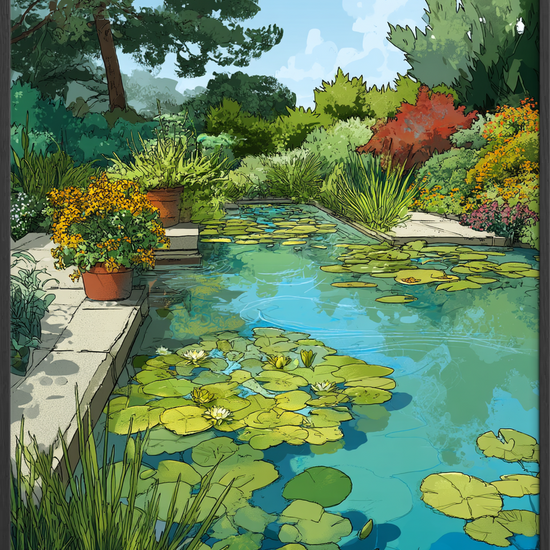 Vandets stille sang - Black Frame, No Border