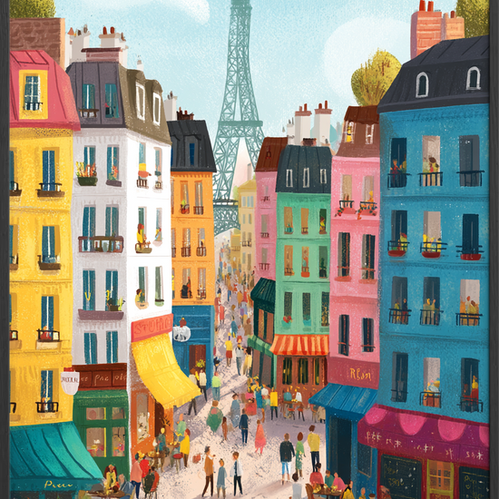 Kaffeduft og brostensklang - Black Frame, No Border