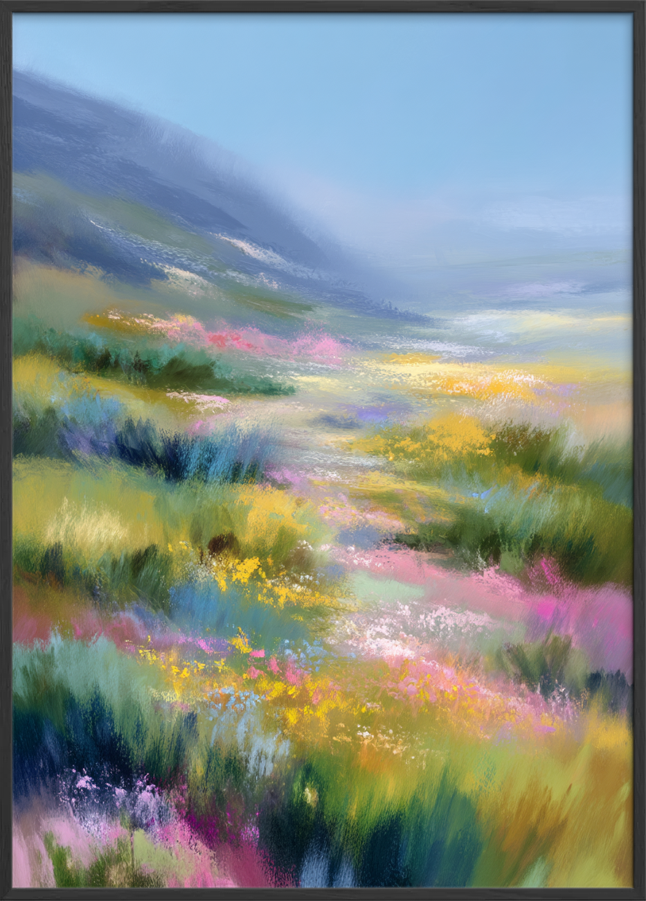 Lyd af farver i vinden - Black Frame, No Border