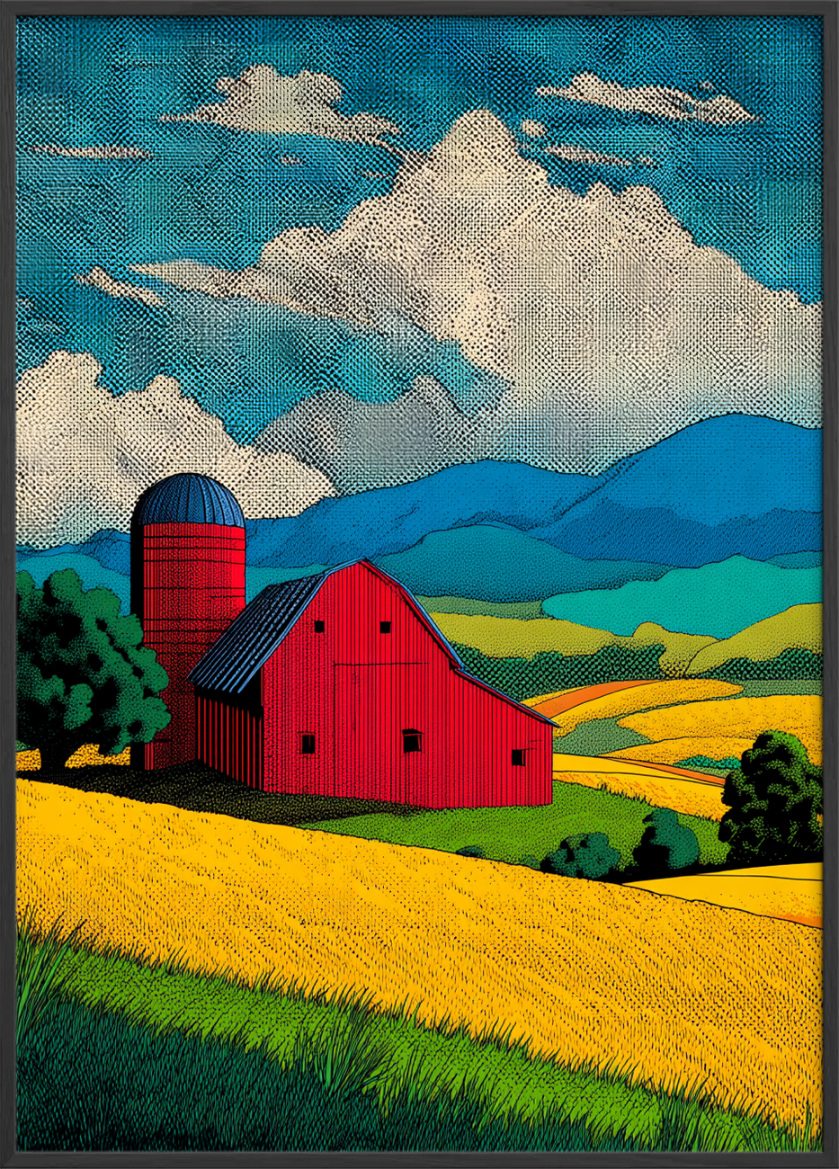 Sommerens gyldne hvisken - Black Frame, No Border