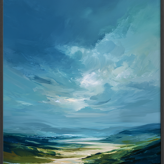 En hånd af kølig luft - Black Frame, No Border