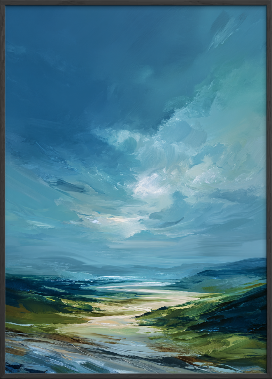 En hånd af kølig luft - Black Frame, No Border