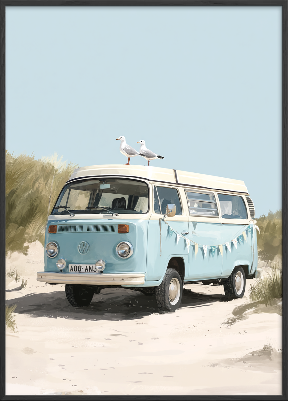 Mågernes sang over lakken - Black Frame, No Border