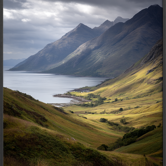 Havets hvisken i dalen - Black Frame, No Border