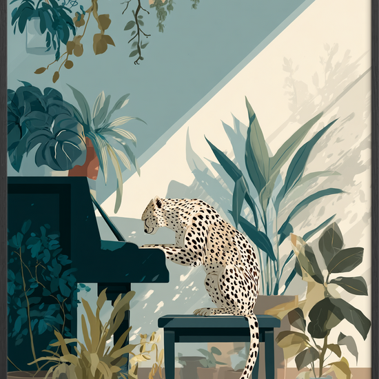 Potespil i grønne skygger - Black Frame, No Border