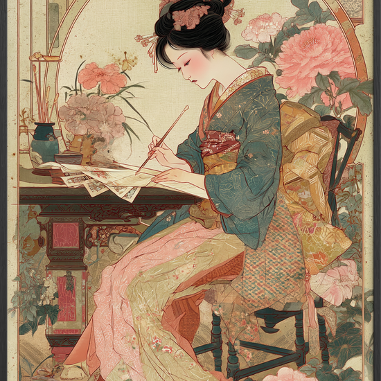 Duften af tusch og te - Black Frame, No Border