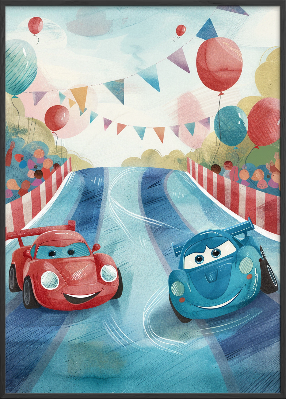 Dæk der synger af fart - Black Frame, No Border