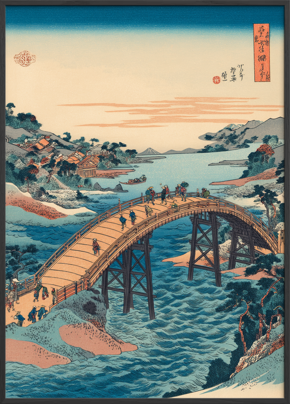 Broens hvisken over bølgerne - Black Frame, No Border