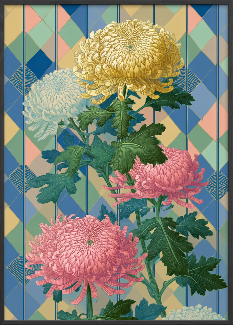 Silkeblød farveklang - Black Frame, No Border