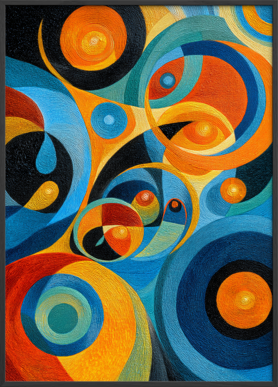 Klang af solens ringe - Black Frame, No Border