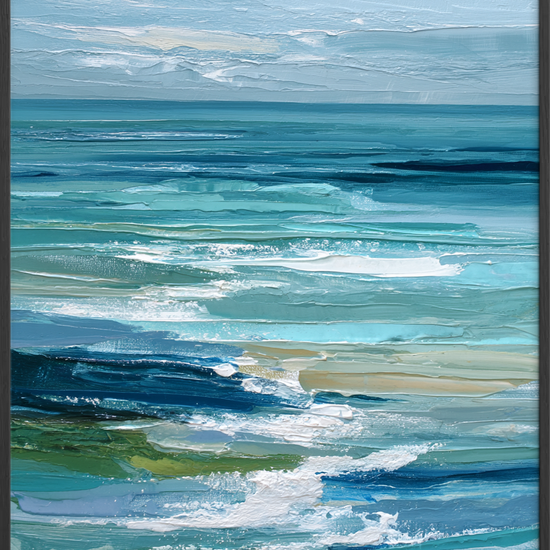 Havets klang i brystet - Black Frame, No Border