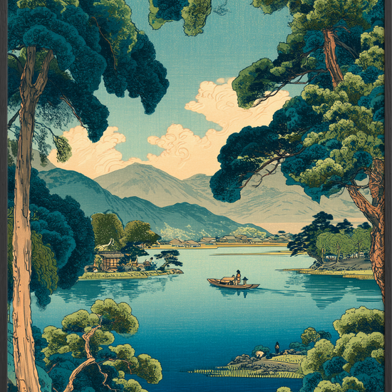 Stillevandets hvisken - Black Frame, No Border