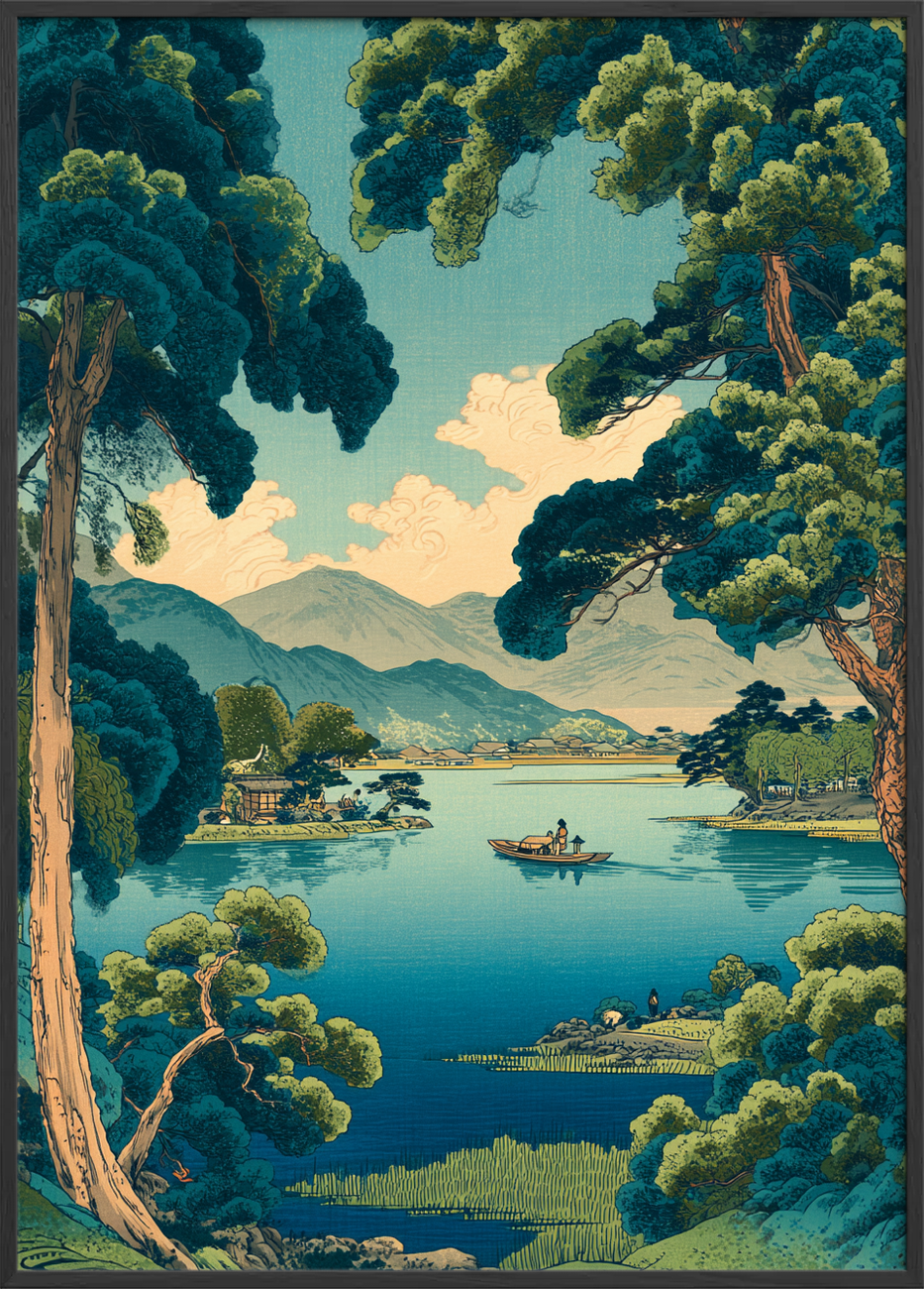 Stillevandets hvisken - Black Frame, No Border