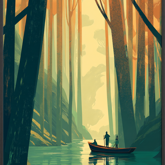 Skovens stille hvisken - Black Frame, No Border