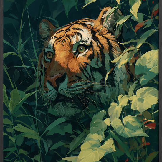 Tigerens bløde åndedrag - Black Frame, No Border