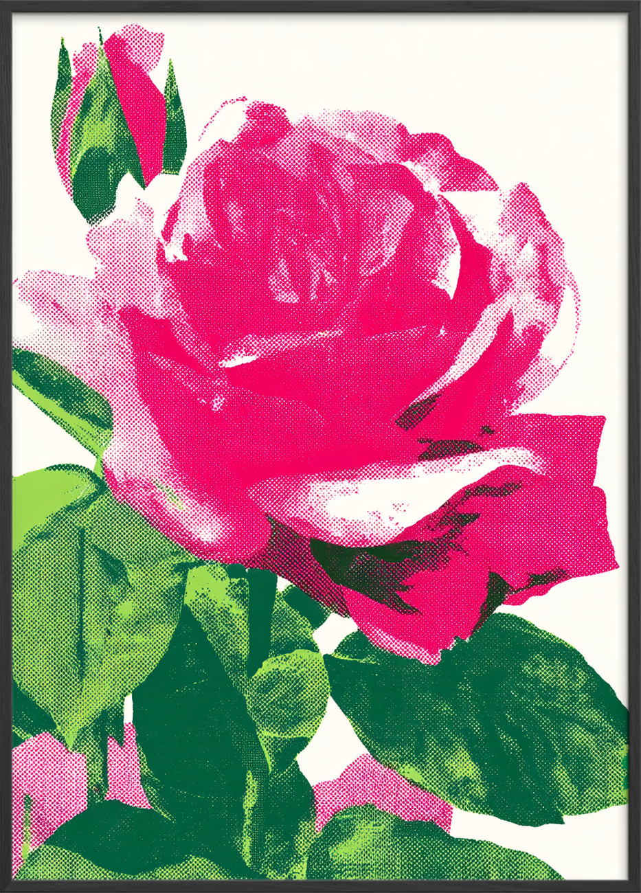 Blød neon, stille sus - Black Frame, No Border