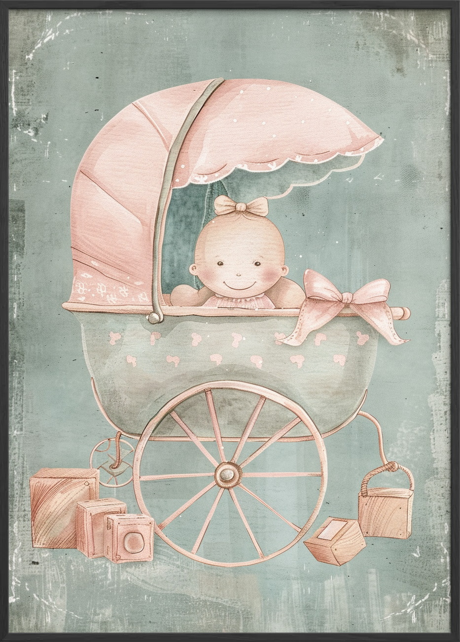 Vuggevise af silkestøv - Black Frame, No Border