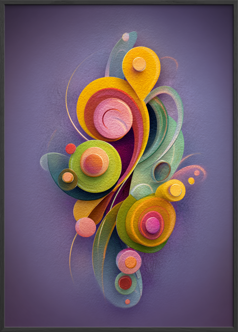 Smagen af farvet regn - Black Frame, No Border