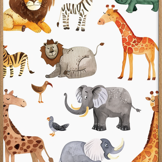 Savannens dæmpede rytme - Oak Frame, No Border