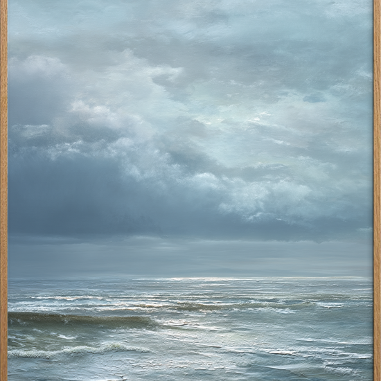 Havets kolde hvisken - Oak Frame, No Border