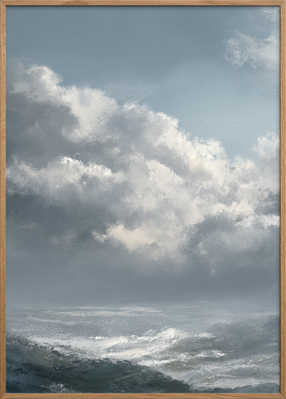 Saltets stille smag - Oak Frame, No Border